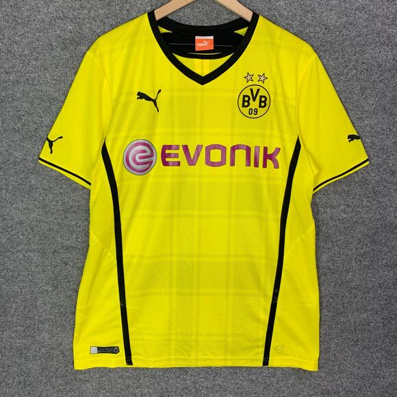 Borussia Dortmund Home football shirt 2013 - 2014 Puma Large - Picture 1 of 11